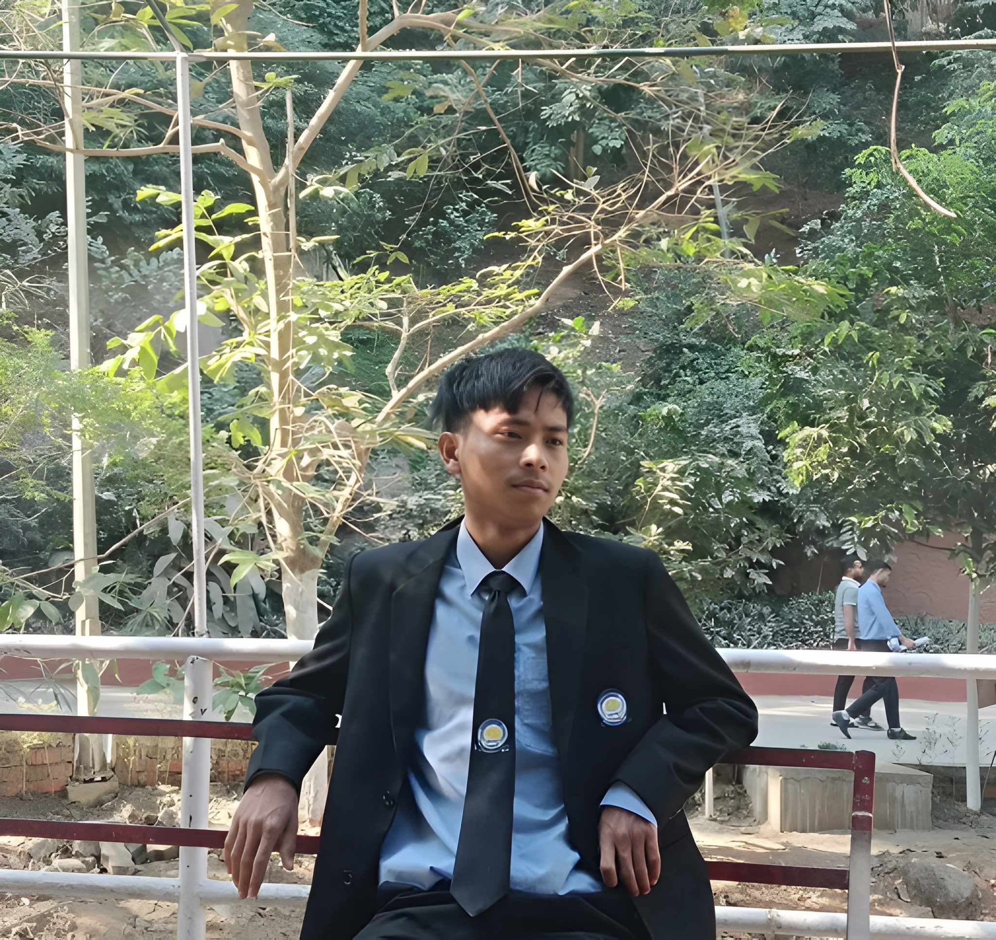 Angel Chakma, studying B.Sc. in Agriculture