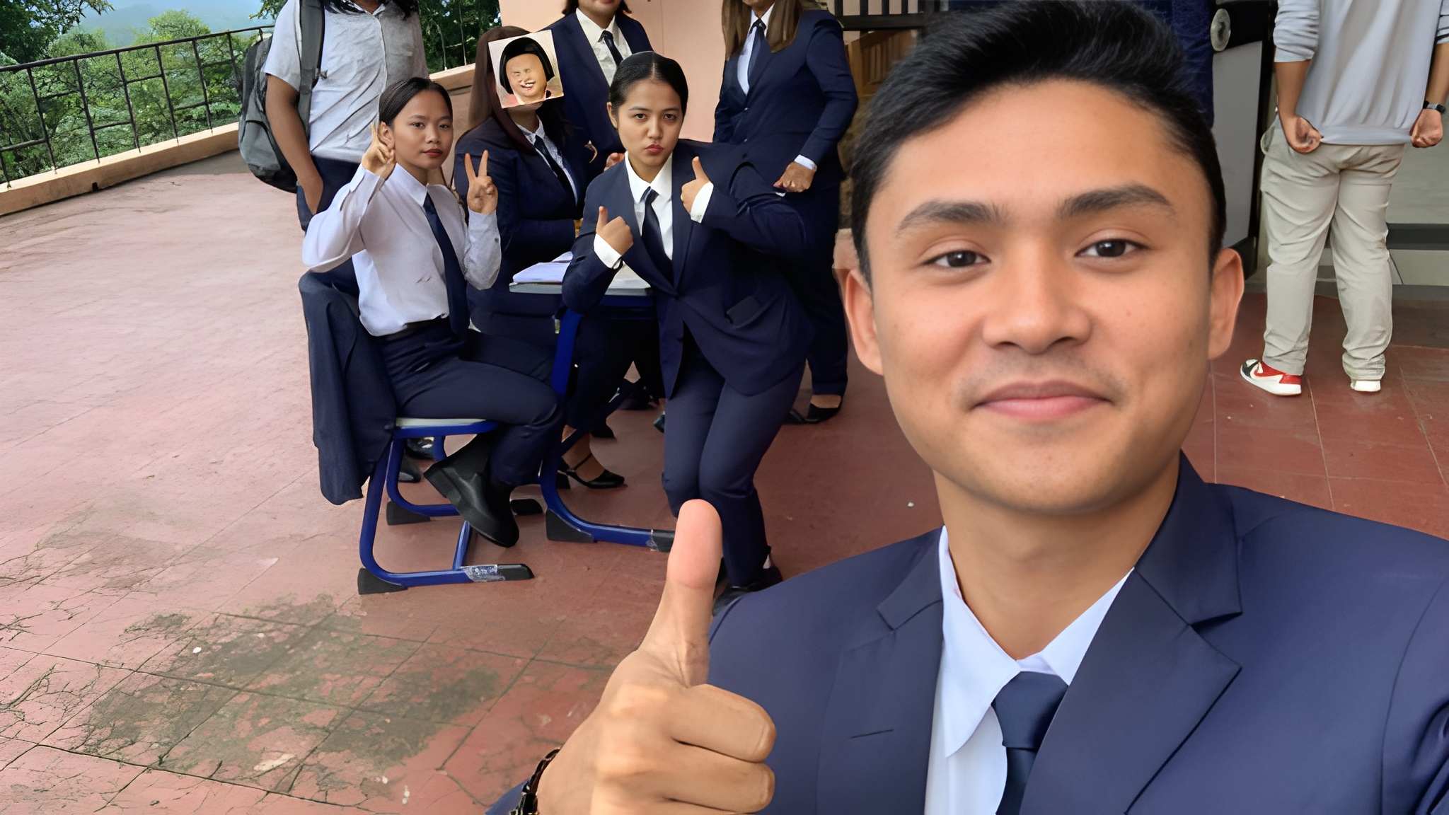 Jagat Jyoti Chakma, studying Business Administration